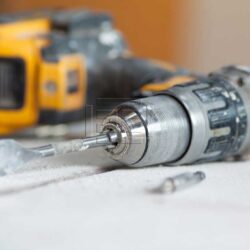 Drill On Workbench